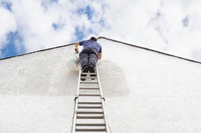 Peinture extérieure à Écueillé — façades et ravalement